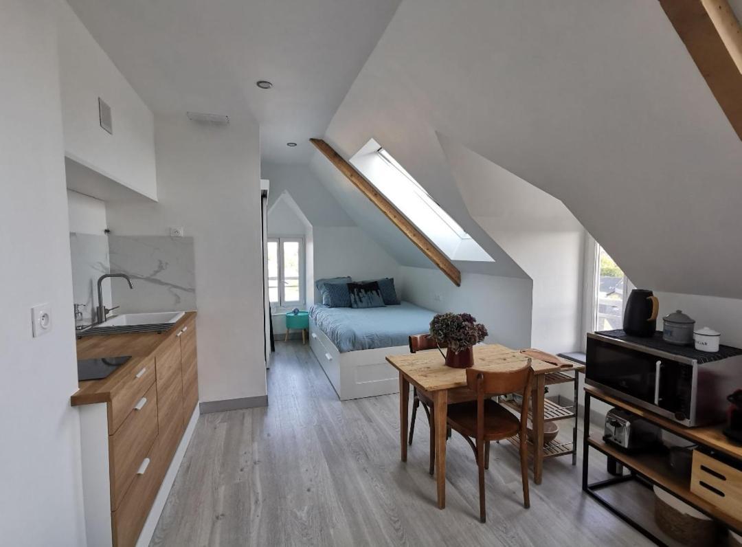 Apartamento Studio cosy au bord de mer Lancieux Exterior foto
